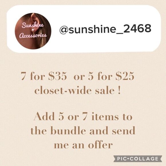 7/$35 or 5/$25 SILVER COLOR 🐍 SNAKE EARRINGS - Picture 4 of 5